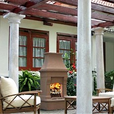 outdoor wood burning fireplaces