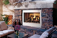outdoor wood burning fireplaces