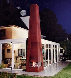 patio fireplace