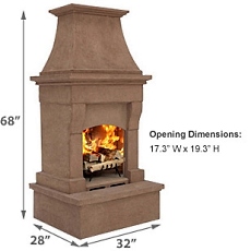patio fireplaces