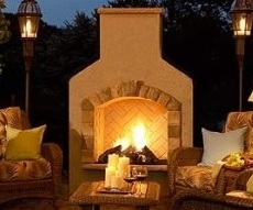 patio fireplaces