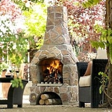 patio fireplaces