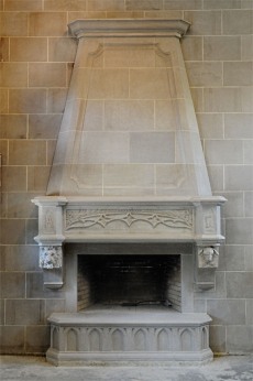 photos of stone fireplaces