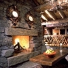 rock fireplace pictures