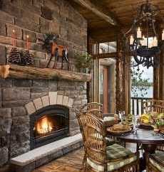 rock fireplace pictures