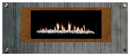 slate stone fireplace