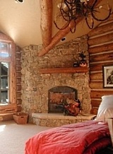 stone corner fireplaces