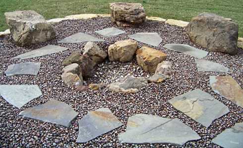 stone fire pit designs