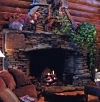 rock fireplaces