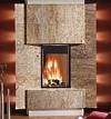 contemporary fireplace