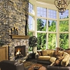manufactured stone fireplaces