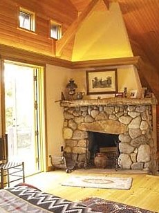 stone fireplace hearth