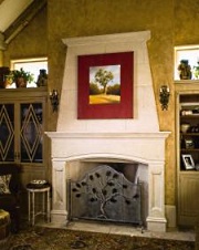 stone fireplace mantels