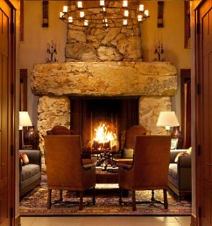 stone fireplaces