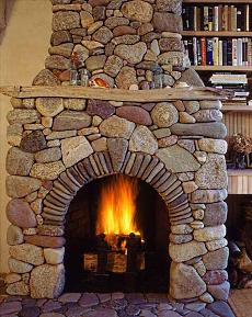 stone fireplaces