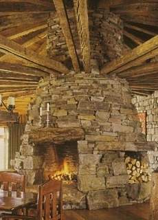 stone fireplace pictures
