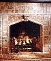 tile fireplace