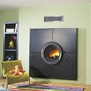 unique fireplace design