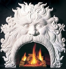 unique fireplace design