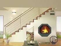 unique fireplace design