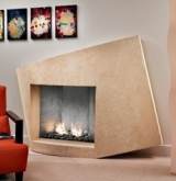 unique stone fireplaces