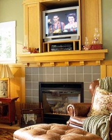 wood fireplace mantel shelves