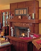 wood mantels and shelves