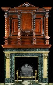 antique fireplace mantels