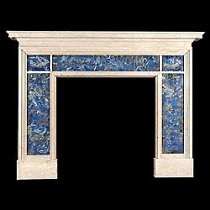 antique fireplace