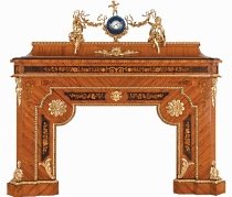 antique fireplace