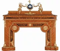 antique fireplace
