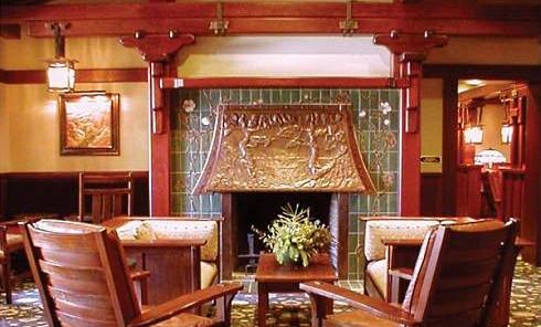 arts and crafts fireplaces