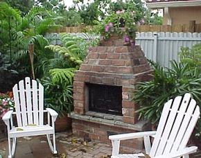 backyard fireplaces