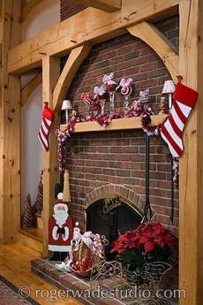 brick fireplace