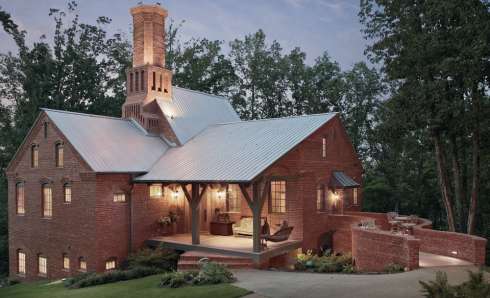 brick fireplaces