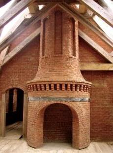 brick fireplaces