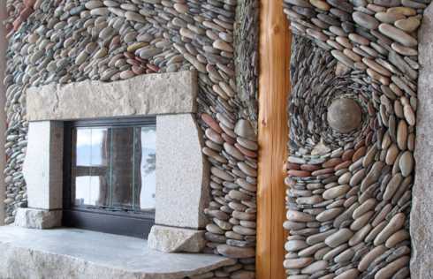 building a fireplace