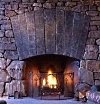 building a stone fireplace