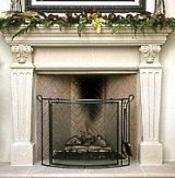 cast and manufactured stone fireplaces