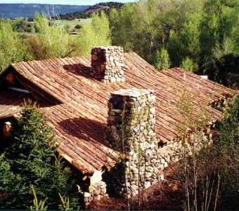 stone chimneys