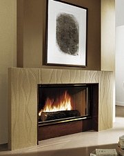 contemporary design fireplace