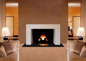 contemporary design fireplace