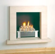 contemporary fireplace