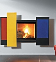 wall fireplace