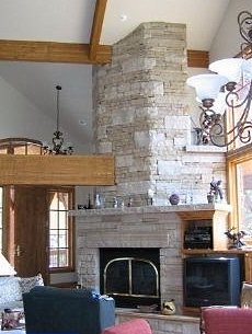 corner fireplace design ideas