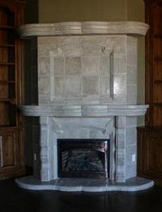 corner fireplace design ideas