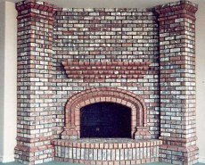 corner fireplace designs