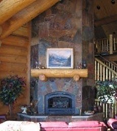 corner fireplace pictures