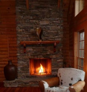 corner fireplace pictures