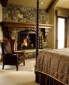 corner stone fireplace designs